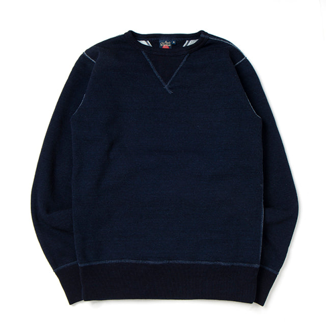 吊り編みインディゴスウェット【9983】
