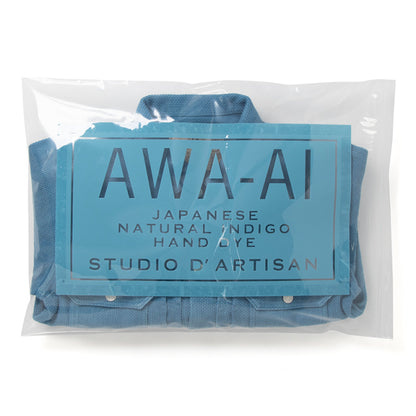 阿波正藍手染めベイカーパンツ【1886】