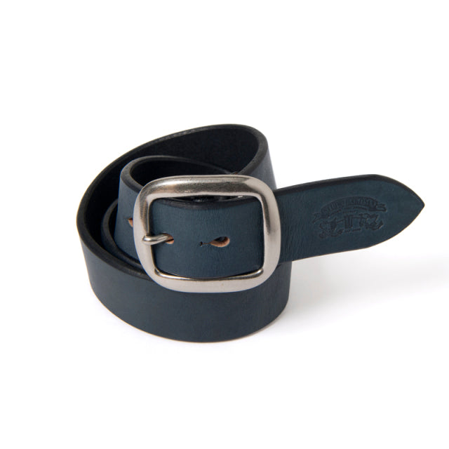 インディゴベンズレザーベルト【B-81-IND】