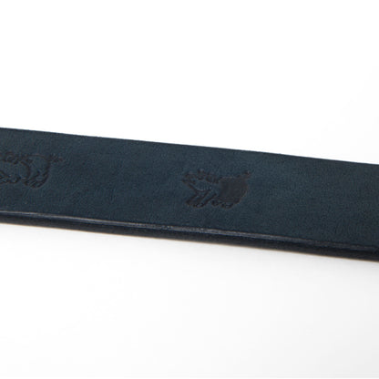 インディゴベンズレザー刻印ベルト【B-82-IND】