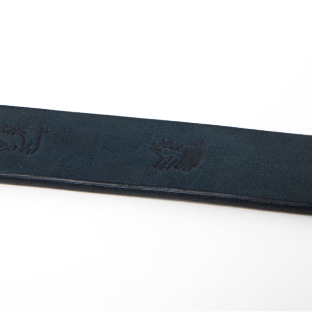 インディゴベンズレザー刻印ベルト【B-82-IND】