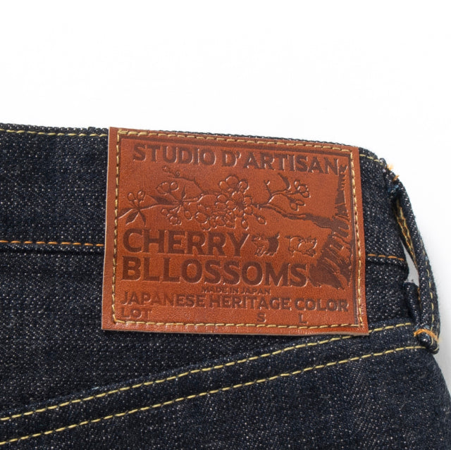 G3桜染めタイトストレートジーンズ【D1850】BIGサイズ