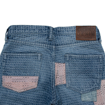 SASHIKO BOROデニムジーンズ【D1855U】