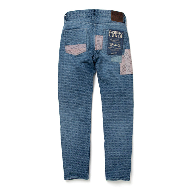 SASHIKO BOROデニムジーンズ【D1855U】