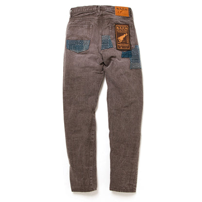 奄美泥染BOROジーンズ【D1861U】