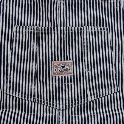 ヒッコリーオーバーオール【D1863】BIGサイズ