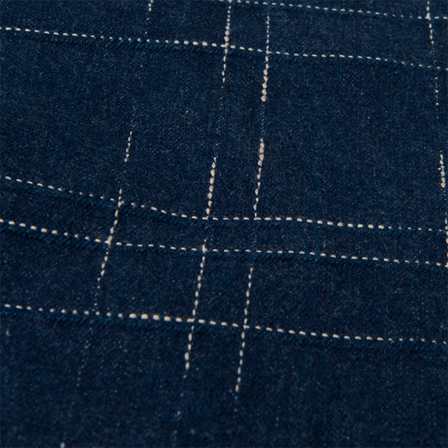 乱れ絣ジーンズ【D1878】BIGサイズ