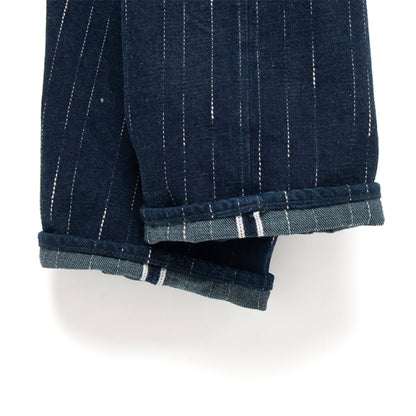 RAIN絣ジーンズ【D1885】BIGサイズ