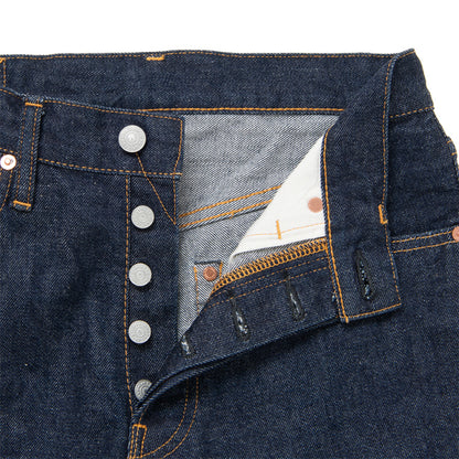 ルーズストレートウォッシュジーンズ【D1890】BIGサイズ