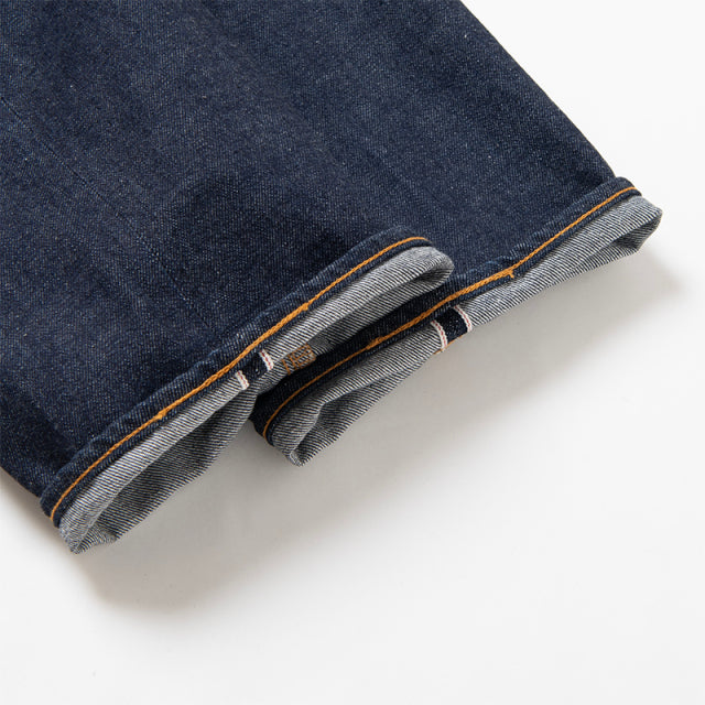 ルーズストレートウォッシュジーンズ【D1890】BIGサイズ