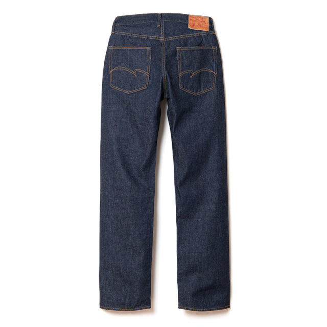 ルーズストレートウォッシュジーンズ【D1890】BIGサイズ