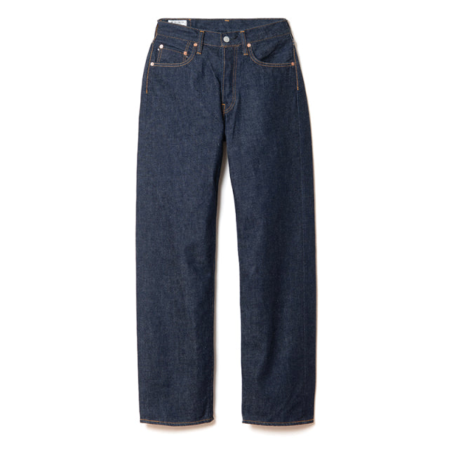 ルーズストレートウォッシュジーンズ【D1890】BIGサイズ