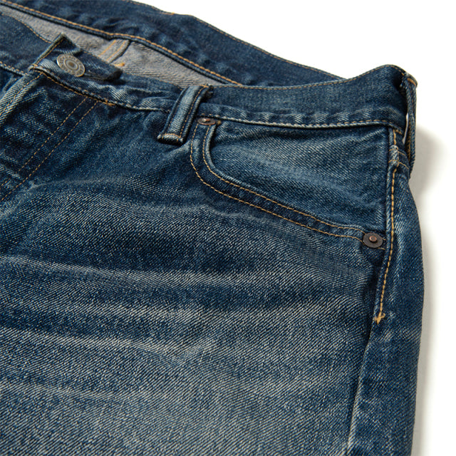 USEDウォッシュルーズストレートジーンズ【D1890U】