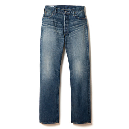 USEDウォッシュルーズストレートジーンズ【D1890U】BIGサイズ