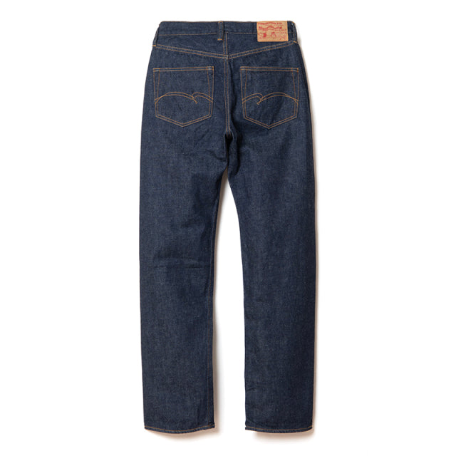 レギュラーストレートウォッシュジーンズ【D1891】