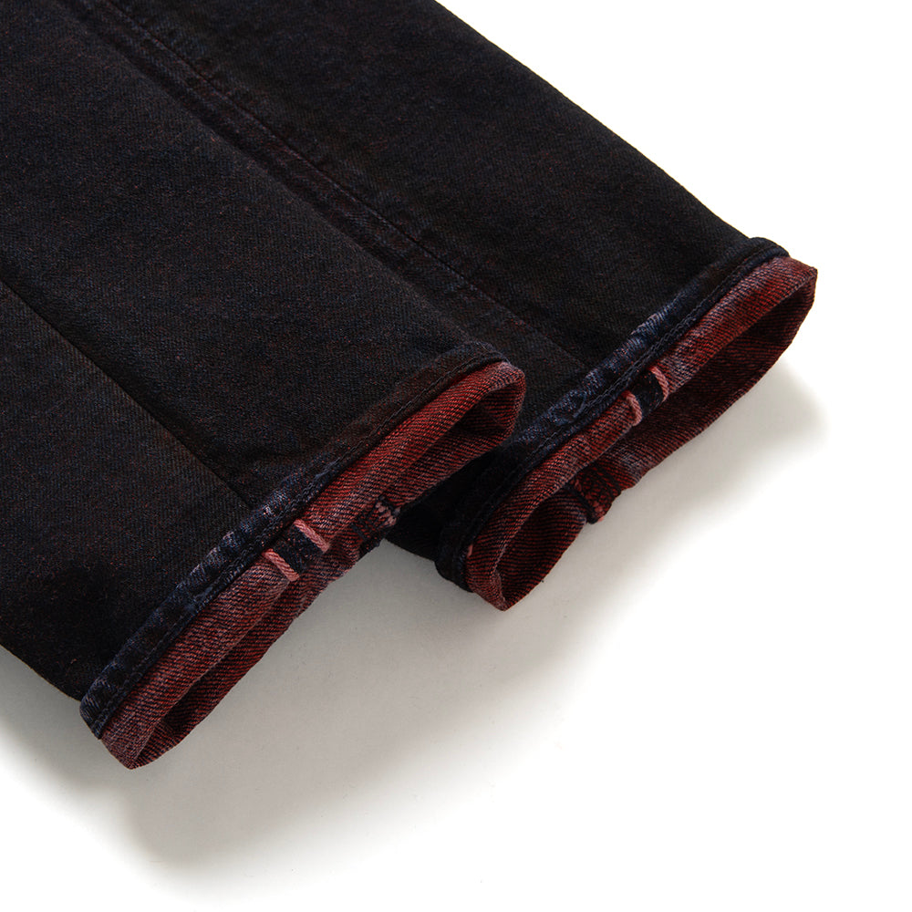 ベンガラ染めジーンズ【D1908】BIGサイズ