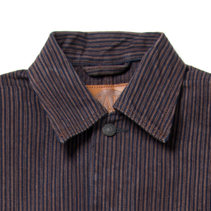 KAKISHIBU DENIM HICKORY カバーオール【D4522】