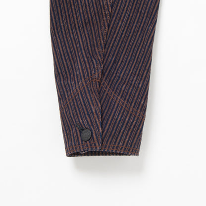 KAKISHIBU DENIM HICKORY カバーオール【D4522】