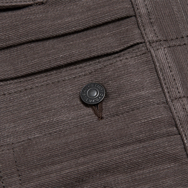 奄美泥染デニムジャケット【D4532】