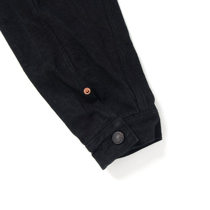 京黒紋付染デニムジャケット【D4561】