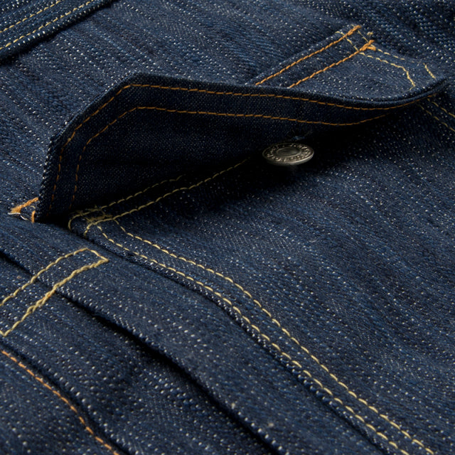 阿波正藍デニムジャケット【D4563】