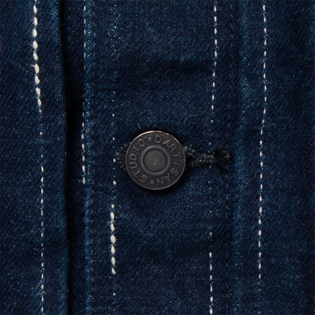 RAIN絣デニムジャケット【D4589】