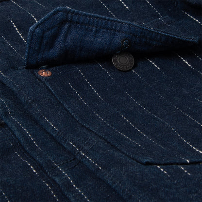 RAIN絣デニムジャケット【D4589】