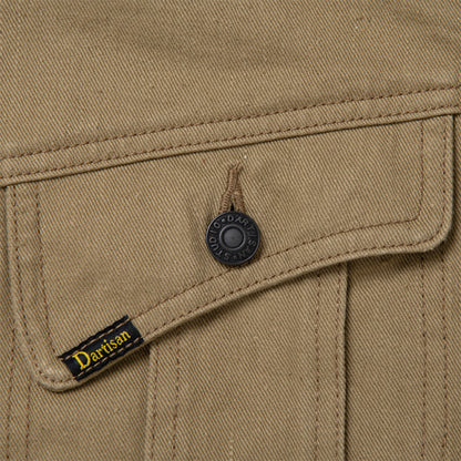 落ち綿デニムジャケット【D4594】