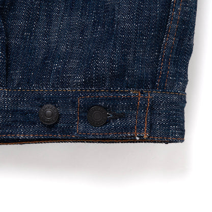 双藍デニムジャケット【D4603】