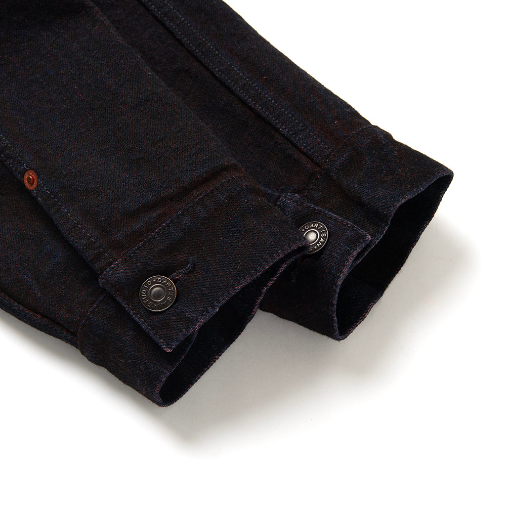 ベンガラ染めデニムジャケット【D4621】