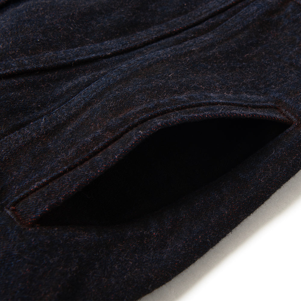 ベンガラ染めデニムジャケット【D4621】