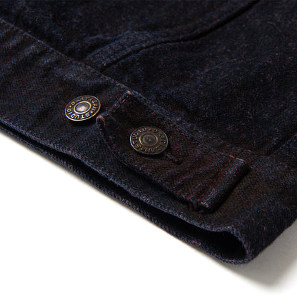 ベンガラ染めデニムジャケット【D4621】