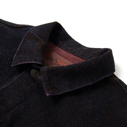 ベンガラ染めデニムジャケット【D4621】