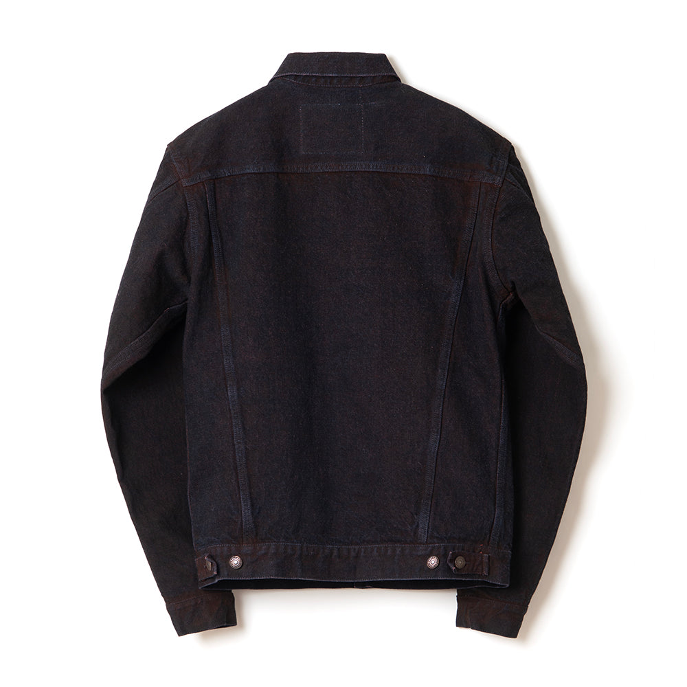 ベンガラ染めデニムジャケット【D4621】