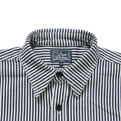 14ozヒッコリーワークシャツ【D5335H】