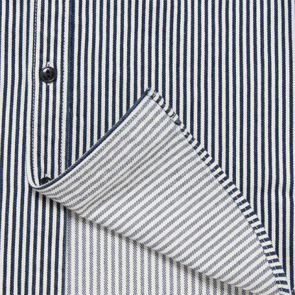 14ozヒッコリーワークシャツ【D5335H】