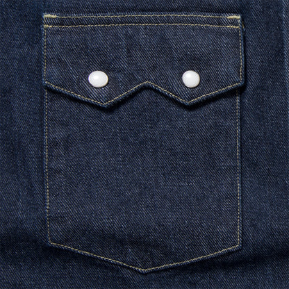 ウエスタンデニムシャツ【D5682】※刺繍無し