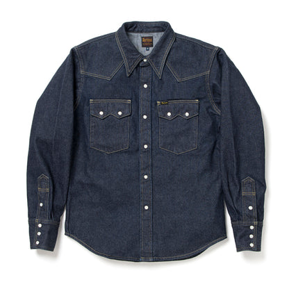 ウエスタンデニムシャツ【D5682】※刺繍無し