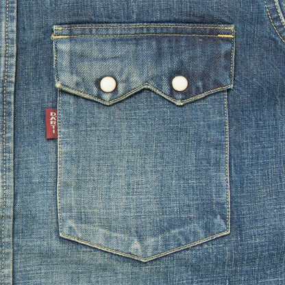 USEDクレイジーデニムシャツ【D5704】