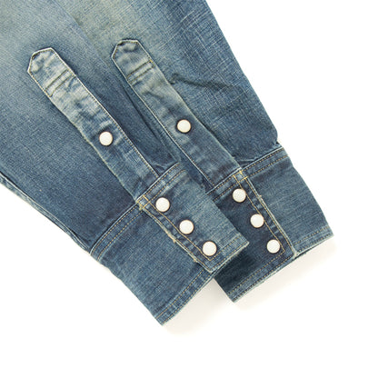 USEDクレイジーデニムシャツ【D5704】