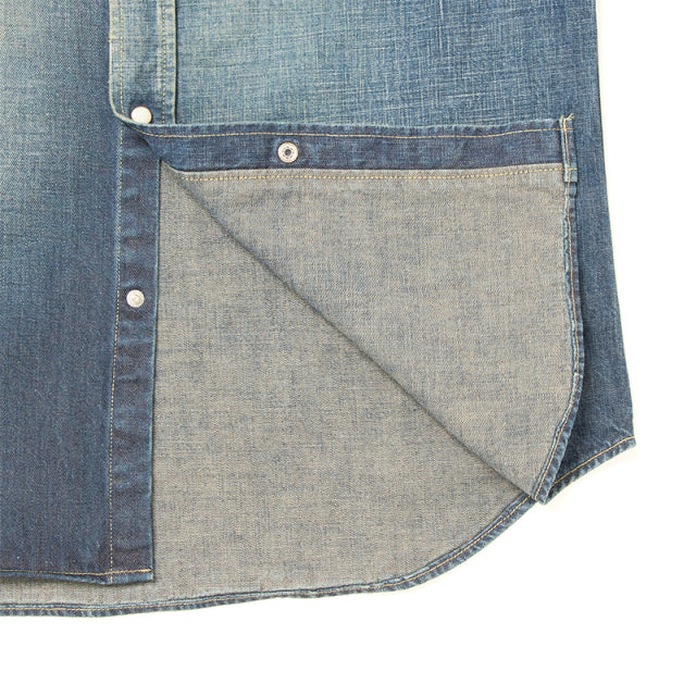 USEDクレイジーデニムシャツ【D5704】