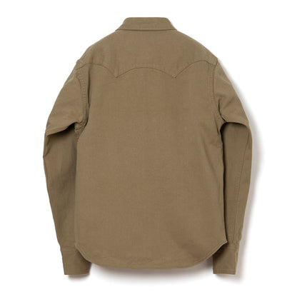 落ち綿ウエスタンデニムシャツ【D5711】