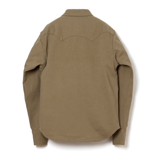 落ち綿ウエスタンデニムシャツ【D5711】