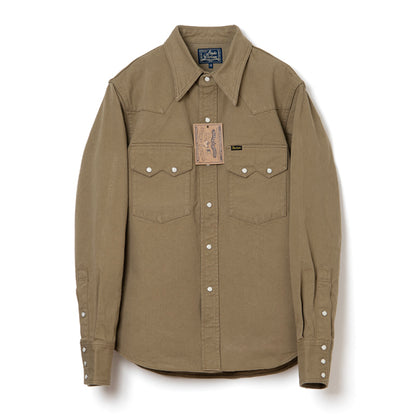 落ち綿ウエスタンデニムシャツ【D5711】