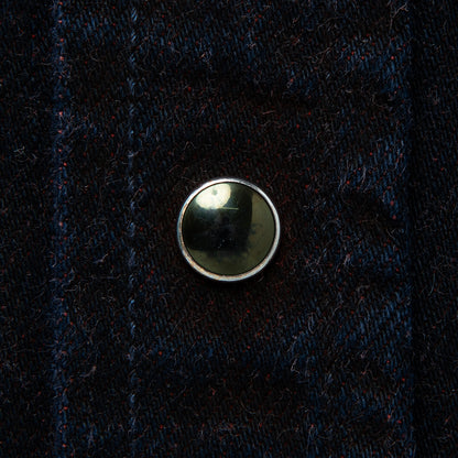 ベンガラ染めデニムウエスタンシャツ【D5727】