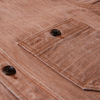 柿渋デニムシャツ【D5732】