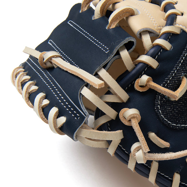 デニムキャッチャーミット【D7571】