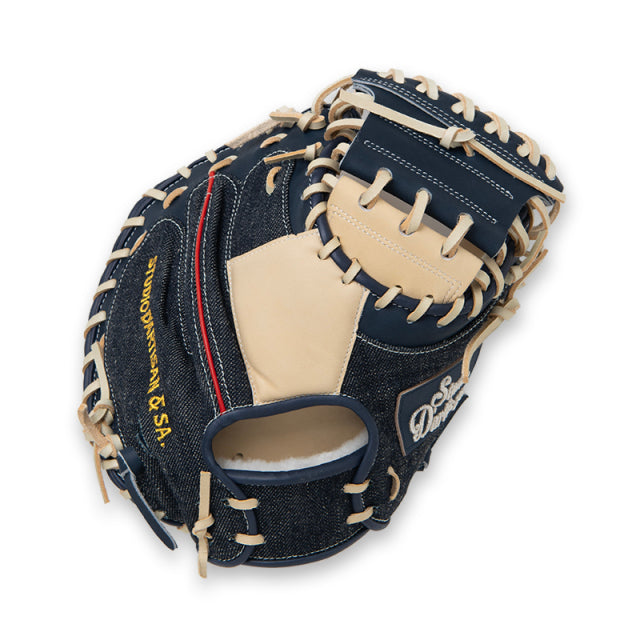 デニムキャッチャーミット【D7571】