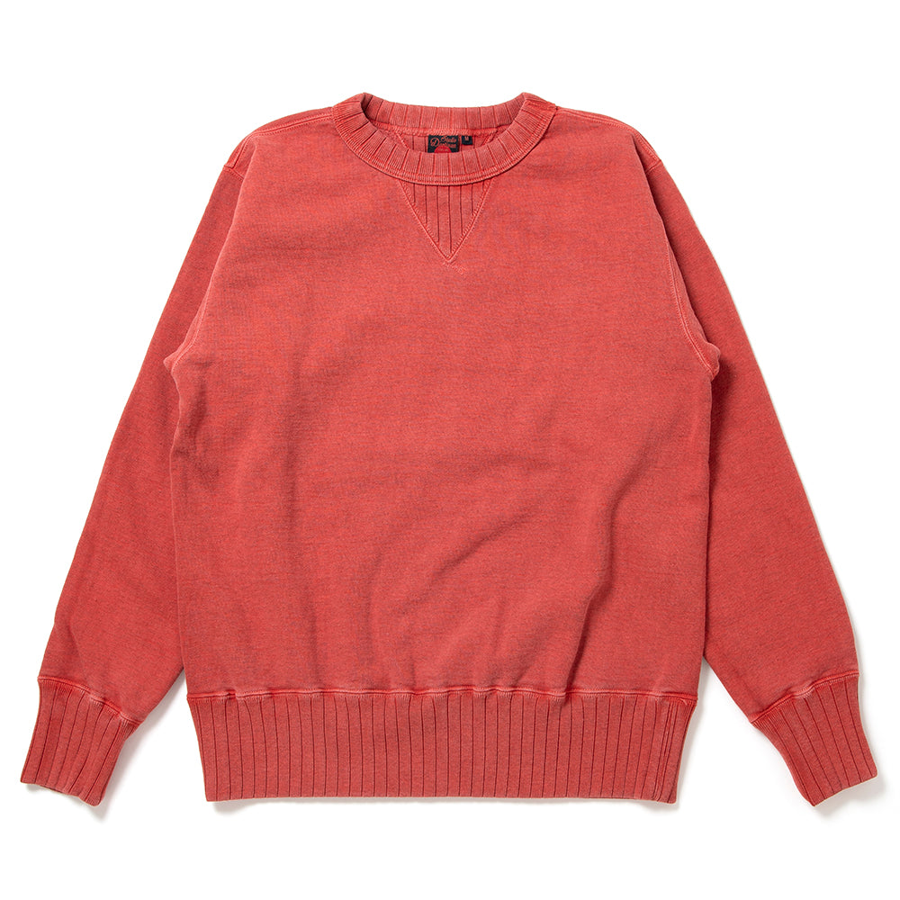 ベンガラ染め吊り編みスウェット【8188D】