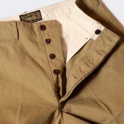 Tailor 41-Khaki Chino Trousers 【OR-1126】
